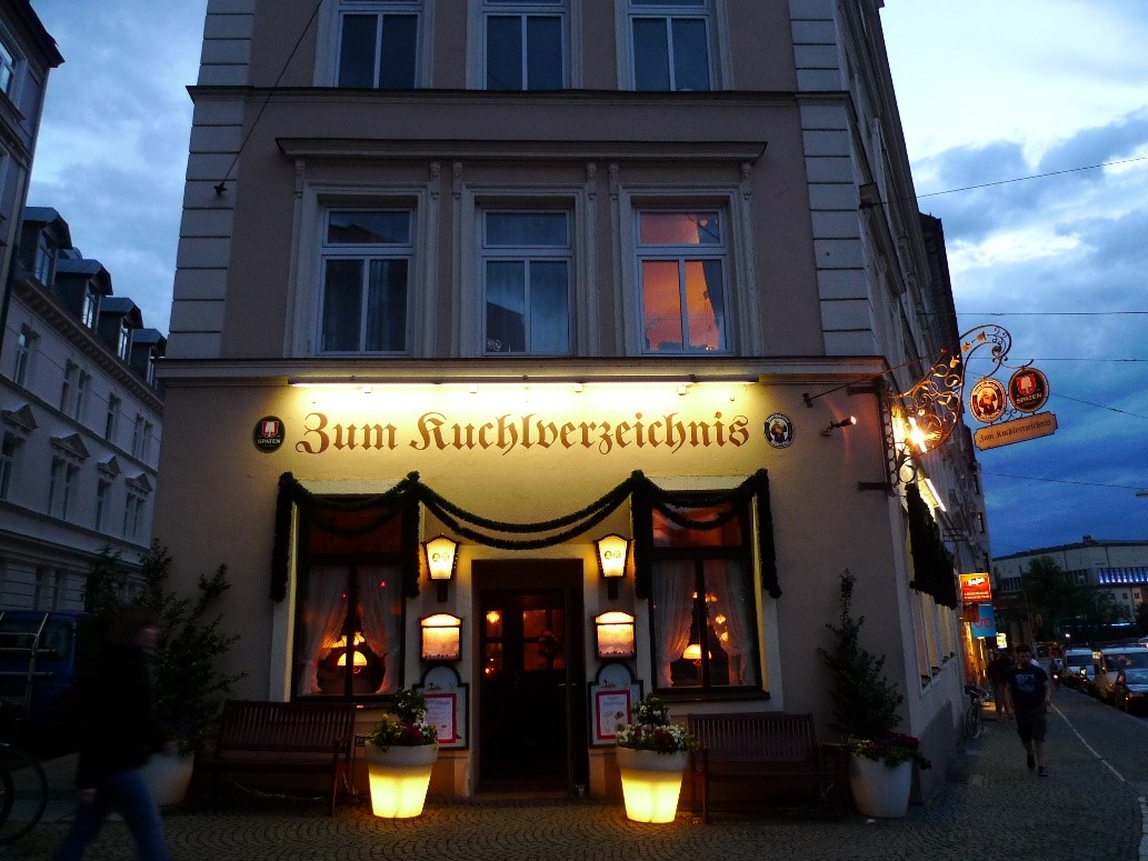 A restaurant in München